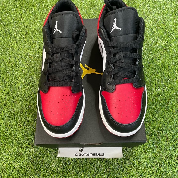 Air Jordan 1 low GS ‘Bred Toe’ - Picture 6 of 6
